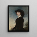 Harriet Goodhue Hosmer - Sir William Boxall — cuadro enmarcado en la pared