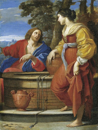 Sisto Badalocchio - Christ with the Samaritan Woman at the Well.webp
