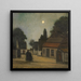 Noche en las Kempen - Jakob Smits — cuadro enmarcado en la pared