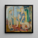 Soldiers of Lead - Else Hagen — framed artwork on a wall