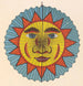 Sol con un diseño de linterna con aureola espinosa - Anónimo — vista de la obra