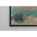 Reproducción del cuadro atardecer en el Sena en Lavacourt, efecto de invierno - Claude Monet