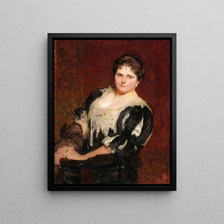 Solomon Joseph Solomon - Portrait Of Blanche Marchesi De Castrone.webp