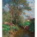 Reproduction of the painting Sunny Stream Landscape Painting - Alfred Zoff