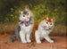 Dos gatitos - Sophie Sperlich — vista de la obra
