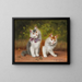 Dos gatitos - Sophie Sperlich — cuadro enmarcado en la pared