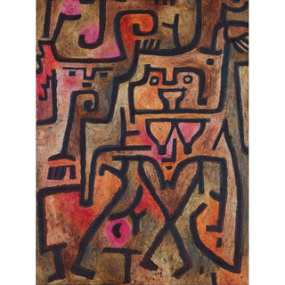 Sorcières de la forêt - Paul Klee | Reproduction Tableau Décoration murale affiche copie