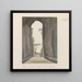 the Crypta Neapolitana or Grotta di Posillipo cave exit on the coast of Pozzuoli - Abraham Louis Rodolphe Ducros — framed artwork on a wall