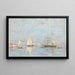 Saint-Vaast-la-Hougue boat departure - Eugène Boudin | Art print