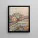 Hampstead Road Camden Town - Spencer Frederick Gore — framed artwork on a wall