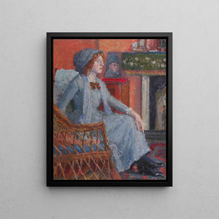Spencer Frederick Gore - The artists wife Mornington Crescent.webp