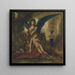 Sphinx dans une grotte, roi poète et guerrier - Gustave Moreau — framed artwork on a wall