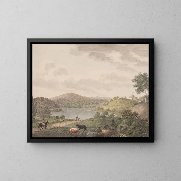 The Mount Aborre - Søren L. Lange — framed artwork on a wall