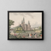 Château de Rosenborg - Søren L. Lange — cuadro enmarcado en la pared