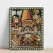 Reproduction of the painting St. Vinzentz-Münster, in Bern - Adolf Wölfli