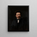 Portrait painting of Walery Rzewuski - Stanisław Bieńkiewicz — framed artwork on a wall
