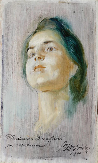 Stanisaw Dbicki - Portrait Study of the Fiance.webp