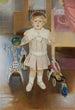 Retrato de Adam Gubrynowicz en 1906 niño - Stanisław Dębicki — vista de la obra