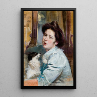 Stanisaw Dbicki - Portrait of Wife.webp