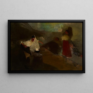 Stanisaw Grocholski - At a FortuneTeller.webp