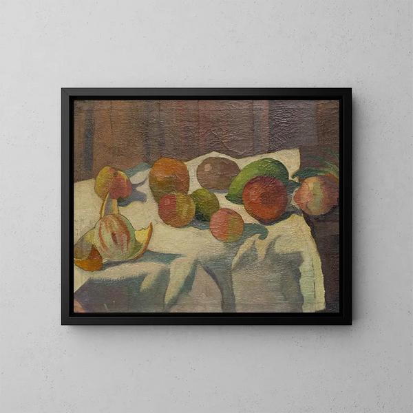 Nature morte - Stanisław Ignacy Witkiewicz — framed artwork on a wall