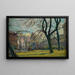 Theme of the Planty Park in Kraków - Stanisław Kamocki — framed artwork on a wall