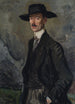 Retrato del pintor Bronisław Kowalewski - Stanisław Lentz — vista de la obra
