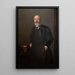 Portrait of Roman Narkiewicz-Jodko - Stanisław Lentz — framed artwork on a wall