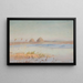 Landscape study Autumn day - Stanisław Straszkiewicz — framed artwork on a wall