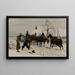 Narrow Door Painting - Stanisław Witkiewicz — framed artwork on a wall