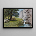 Repos sous les rochers - Stanisław Witkiewicz — framed artwork on a wall