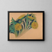 Flowering Dandelion. Wall decoration project for the Bieczu church - Stanisław Wyspiański — framed artwork on a wall