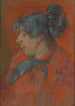 Parisienne Study of Portrait - Stanisław Wyspiański — artwork view