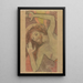 Saint François - Stanisław Wyspiański — framed artwork on a wall