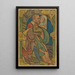 Rencontre à la Porte Dorée - Stanisław Wyspiański — framed artwork on a wall