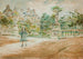 El jardín de Luxemburgo en París - Stanisław Wyspiański — vista de la obra