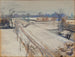 View from the window on the Kościuszko hill in Kraków - Stanisław Wyspiański — artwork view