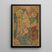 the Descent from the Cross - Stanisław Wyspiański — framed artwork on a wall