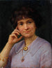 Retrato de una mujer - Stanislao Ferrazzi — vista de la obra