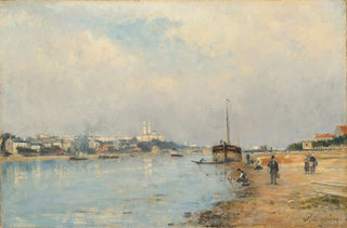 Stanislas Lpine - La Seine Le Trocadro et le pont de Grenelle vus du quai de Javel.webp