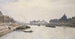 El puente de las Artes visto desde el puente Real - Stanislas Lépine — vista de la obra
