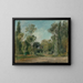 Paisaje forestal - Stanislas Lépine — cuadro enmarcado en la pared