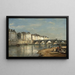Puente de la Tournelle - Stanislas Lépine — cuadro enmarcado en la pared