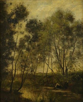 Stanislas Lpine - Woman by a Stream.webp