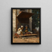 The scribe of Constantinople - Stanislaus von Chlebowski — framed artwork on a wall
