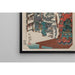 Reproduction of the painting Station d'Odawara; Minamoto Yoritomo rend visite à la fille d'Ito Nyudo - Utagawa Kuniyoshi