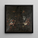 Estatua de Apolo con flores - Gaspar Peeter Verbruggen el Joven — cuadro enmarcado en la pared
