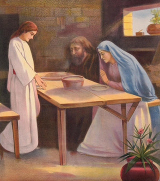 Stecher Litho Co - Jesus and his home at Nazareth.webp