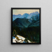 Vista de los Tatras - Stefan Filipkiewicz — cuadro enmarcado en la pared