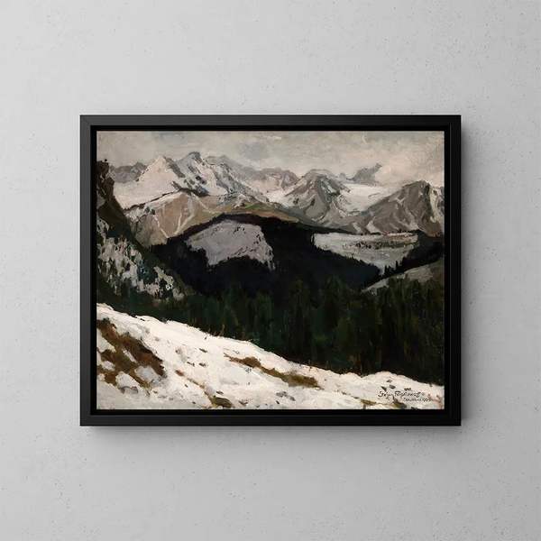 Dégel dans les montagnes Tatras - Stefan Filipkiewicz — cuadro enmarcado en la pared